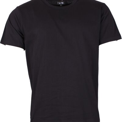 Svart T-shirt i stretch