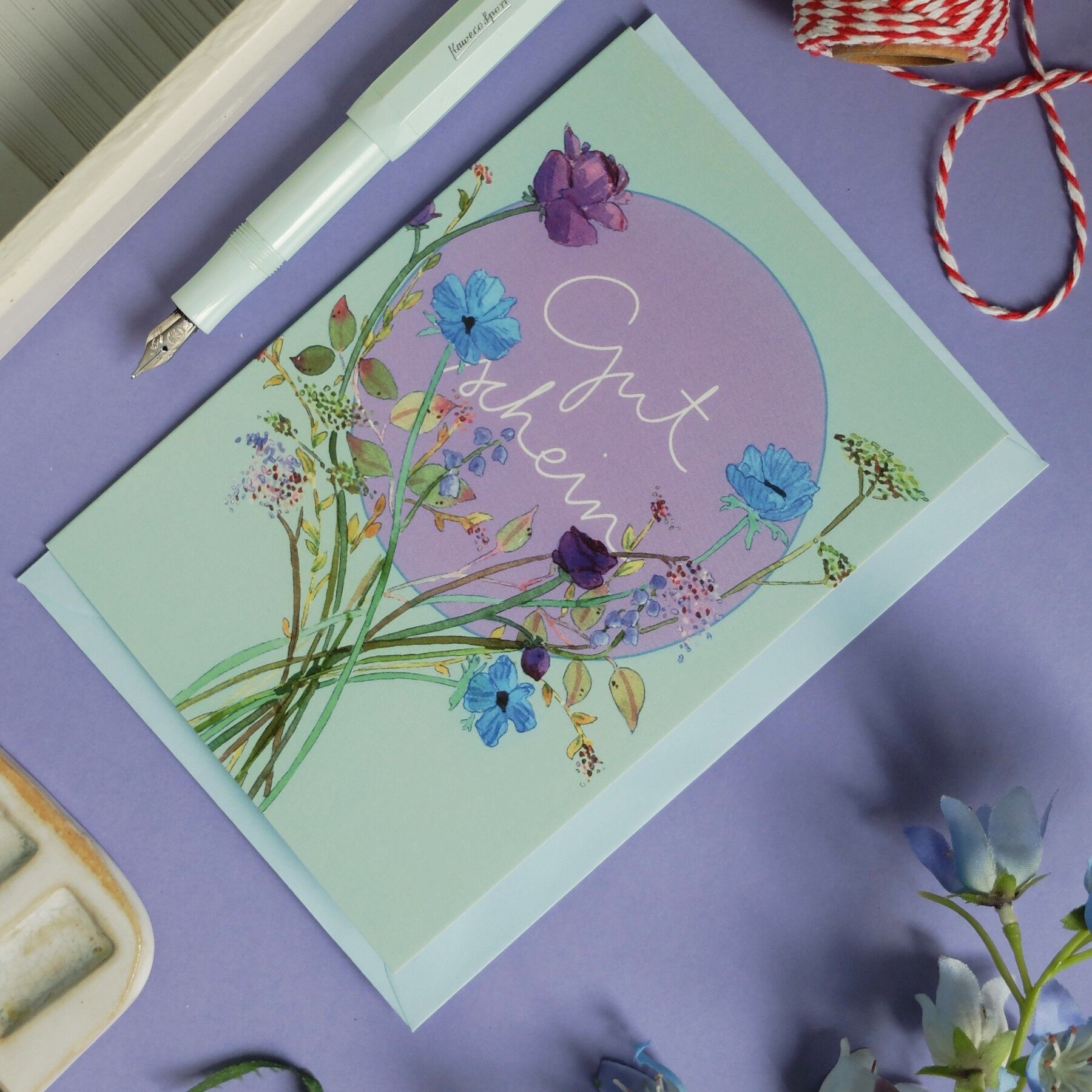 Grußkarte Gutschein