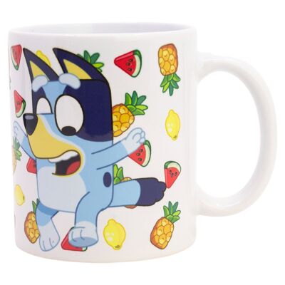 TAZZA IN CERAMICA STOR SUBLIM 325 ML BLU TUTTI FRUTTI