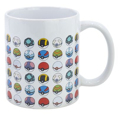 STOR TAZZA IN CERAMICA SB 325 ML POKEMON TUTTE LE POKEBALL DI SEMPRE DNLS