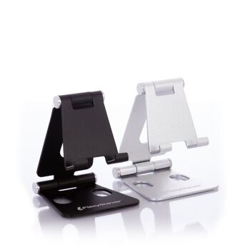 Support de téléphone FlexyStand™ Argent | Sac de rangement GRATUIT 9