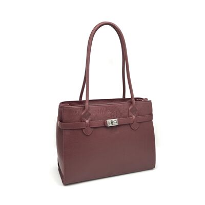 Borsa a tracolla in vera pelle, Made in Italy, art.112429