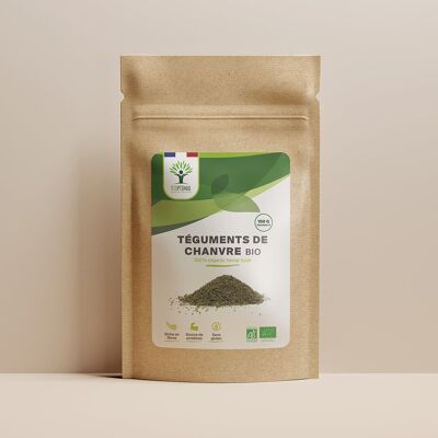 Téguments de graines de chanvre bio - Bioptimal