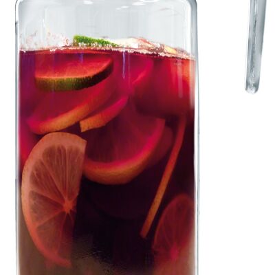 Brocca rettangolare in acrilico da 1000 ml