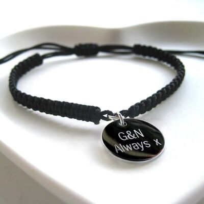 Bracelet d'amitié personnalisé pour homme | Cadeau pour lui