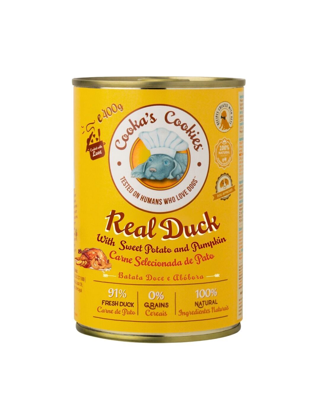 Real Duck - Natural Humid Dog Food