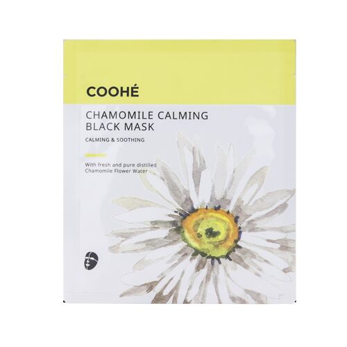 Chamomille Soothing & Calming Black Mask