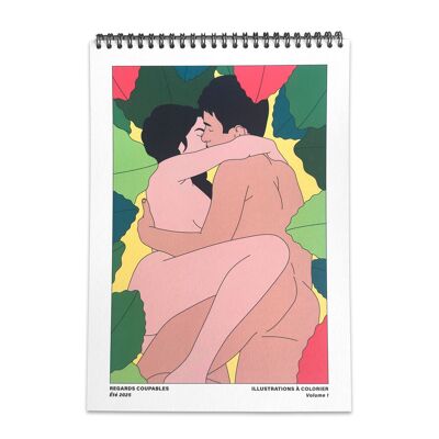 SUMMER 2025 🎨 GUILTY LOOKS ILLUSTRATION COLORING BOOK