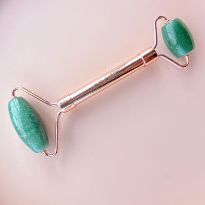 Jade Roller / Green Aventurine / double head