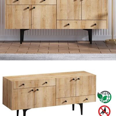 Consola Decormet Misty – Roble Zafiro