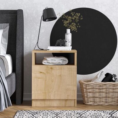 Mesita de noche Decormet Zeze – Marrón