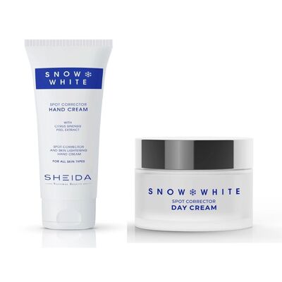 Sheida Snow White Anti-Stain Hand and Face Care Set