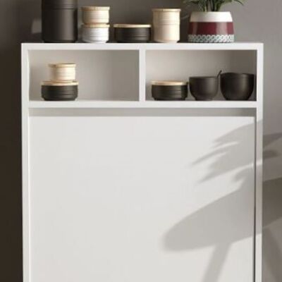 Tavolo multifunzionale con staffe Decormet - Bianco