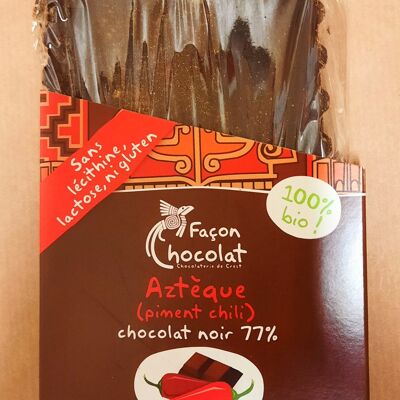 Aztec Tablet: with Chili Pepper, Organic - 80g