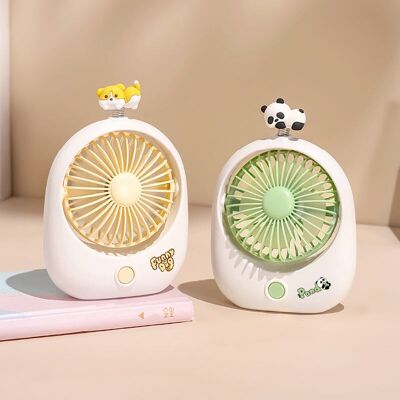 Ventilateur de bureau Panda ou Chiot