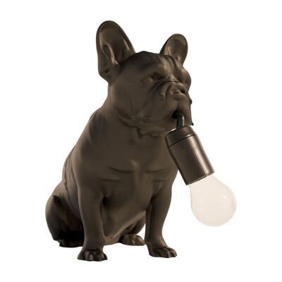 Lámpara de mesa de bulldog francés