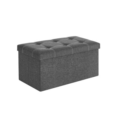 Banc avec rangement Gris foncé