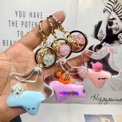 Porte-Clés Étoile Marine Kawaii ⭐️🐳