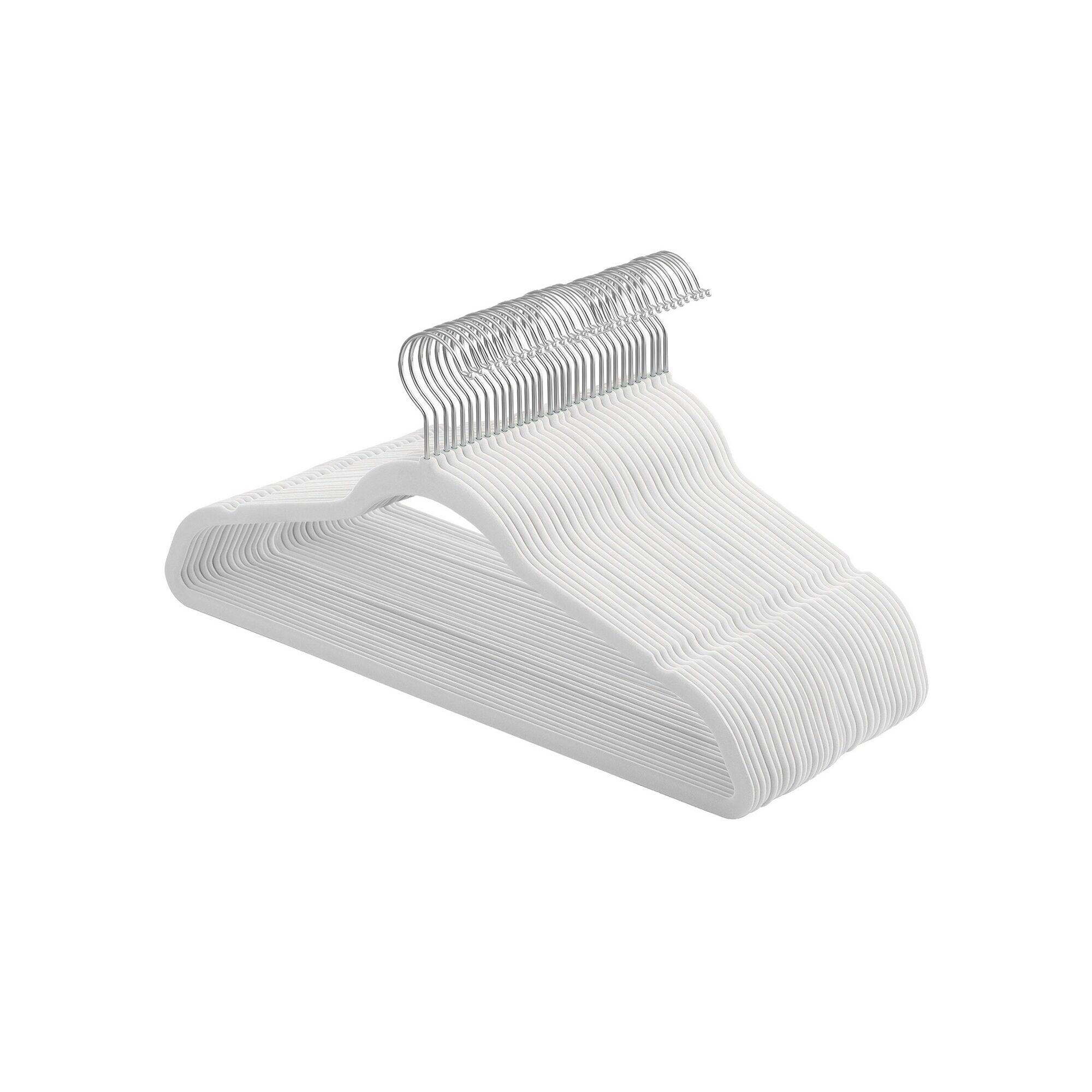 Lot de 30 cintres blancs