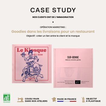 Sachets personnalisés - pack de 100 19