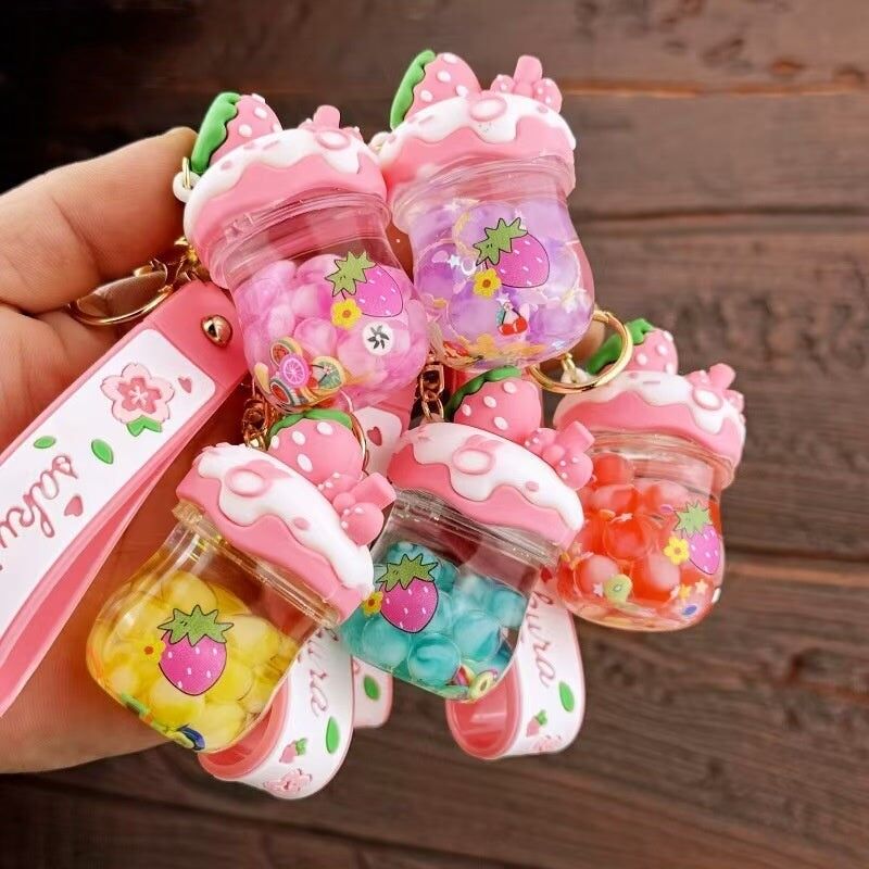 Portachiave Fraise Sakura Bubble Liquide
