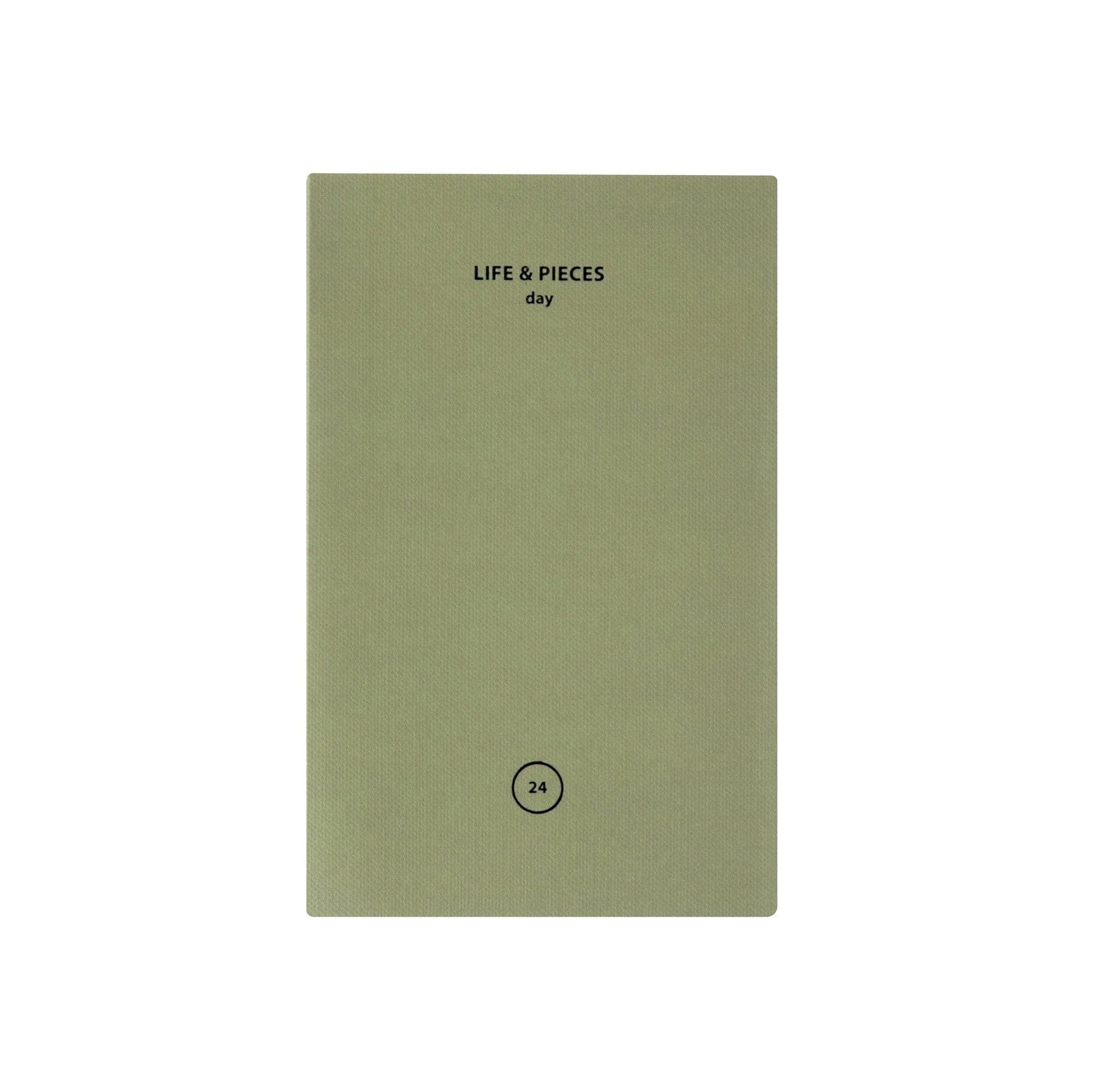 Livework Life & Pieces Notizbuch klein (A6, Tag)