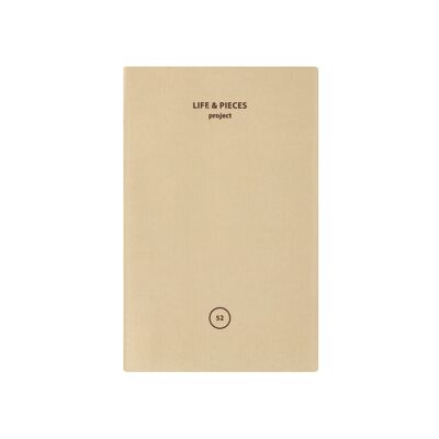 Carnet de notes Livework Life & Pieces, petit format (A6, projet)