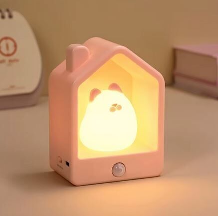 Veilleuse chat détecteur de movimento