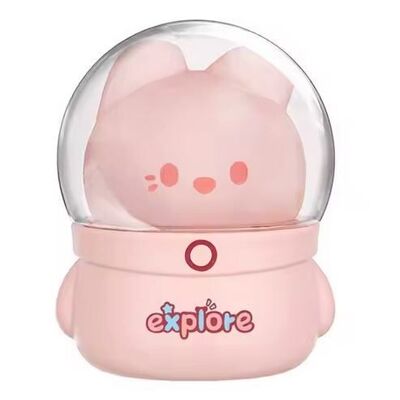 Veilleuse lapin astronaute