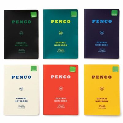 Carnet Penco Soft PP Hightide (ligné A5)