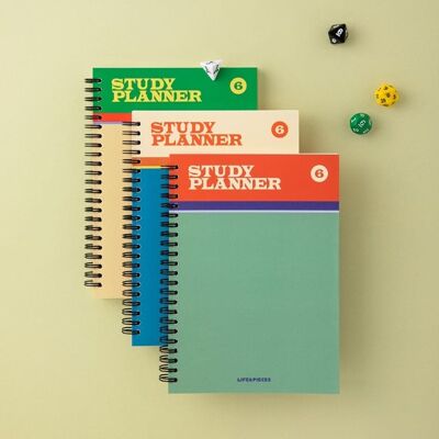 Livework Life & Pieces Study Planner - 6 Months