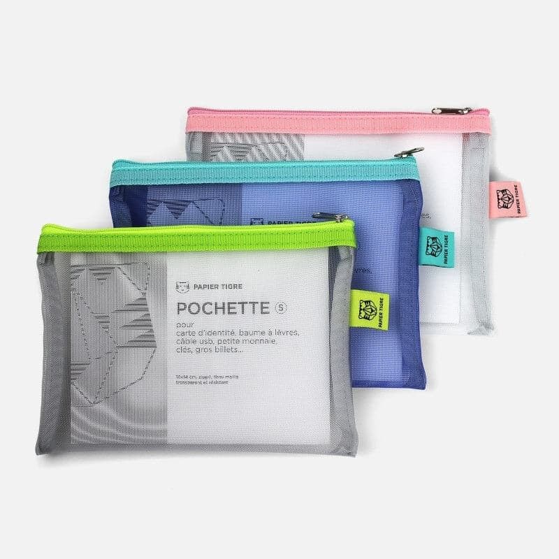 Papier Tigre Mesh Pocket - Piccola