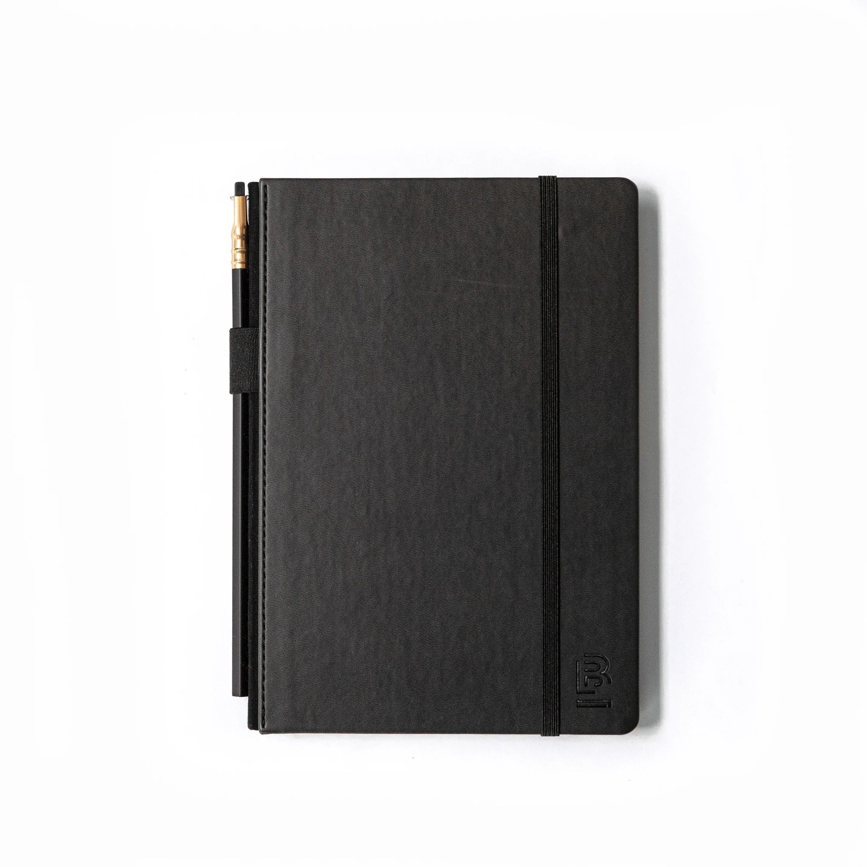 Quaderno A5 Blackwing Slate + matita - Nero