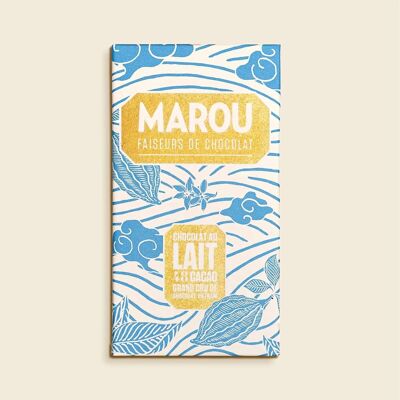 Milk Chocolate Bar 48% – 80 g – Grand Cru Vietnam – Elegant Sweetness