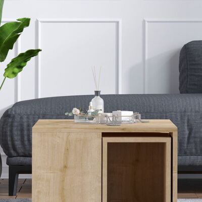 Tavolino Decormet Ortanca Rovere Safir