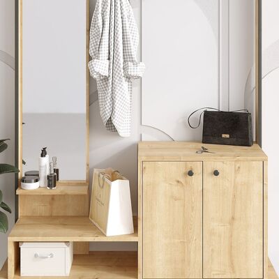 Decormet Andy Wardrobe Sapphire Oak