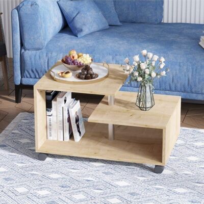 Decormet Karanfil Table Basse Safir Chêne