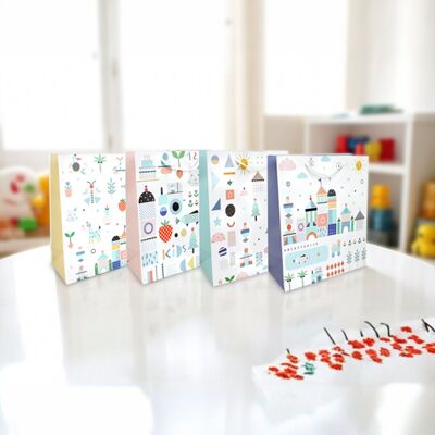 Kids' Themed Gift Bags - Set Of 4