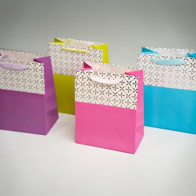 Patterned Gift Bag - Single (Sizes Available)