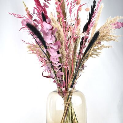 Bouquet de fleurs séchées - Ambiance d'automne - 70 cm