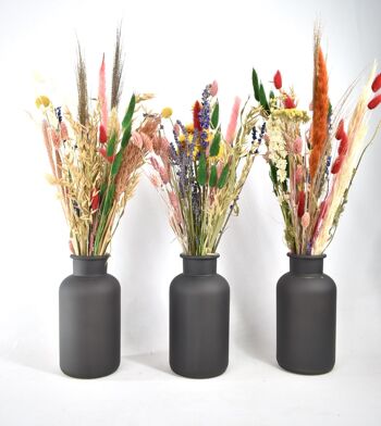 Bouquet de fleurs séchées - Mélange de couleurs - 50 cm 2