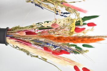 Bouquet de fleurs séchées - Mélange de couleurs - 50 cm 3