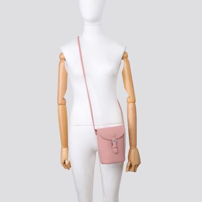 Mini bolso bandolera de piel vegana n.° 2260