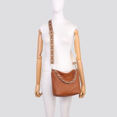 Borsa a tracolla in pelle vegana n. 3291