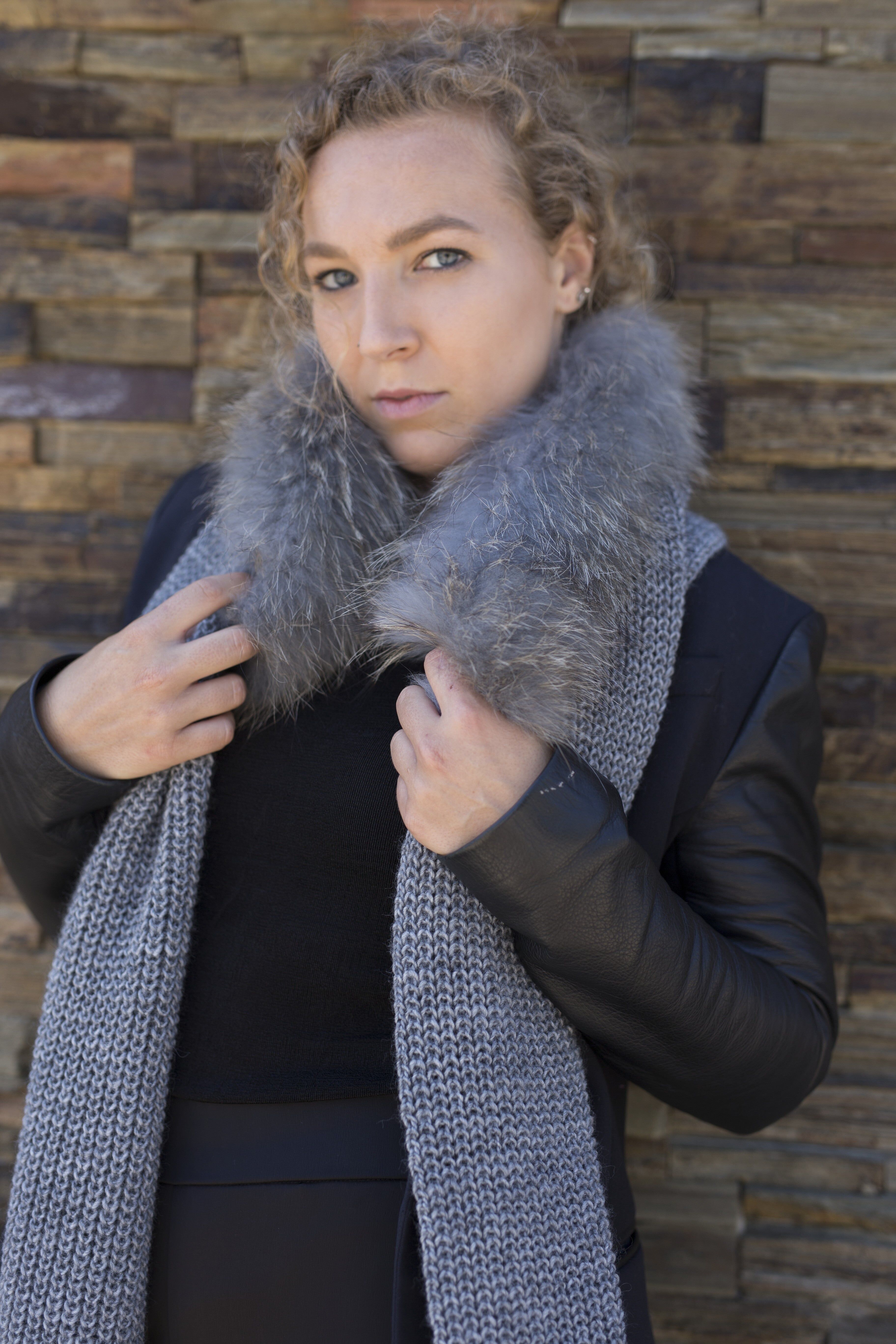 Écharpe en laine Alice Fox