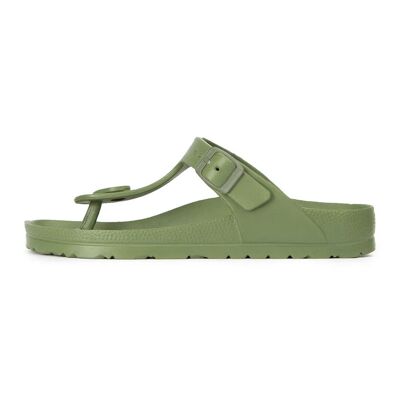 Sandalo Daisy kaki bio – EVA leggero e confortevole