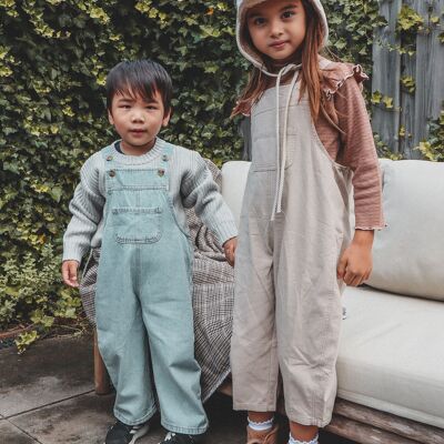 Onyx Dungaree Unisex