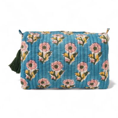 Printed cotton toiletry bag No. 74