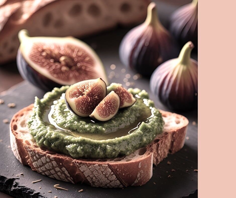 Olive Spread - Green olive spread with figs from Provence 180g