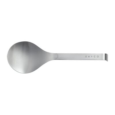 Suqu S (Cucchiaio da portata), utensile da cucina in acciaio inossidabile - Collezione EAtoCO / YOSHIKAWA